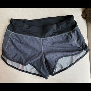 Lululemon Speed up shorts 2.5” Size 4.